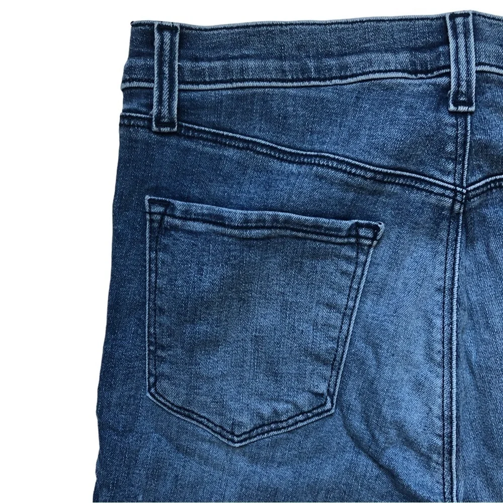 J Brand Alana Fix Up Destruct Size 27 Ankle Medium Blue - Picture 11 of 15